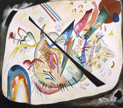 White Oval, 1919 by Wassily Kandinsky